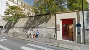 Image de l'entrée du Lycée autogéré de Paris (LAP), dans le 15ème arrondissement. 