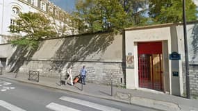 Image de l'entrée du Lycée autogéré de Paris (LAP), dans le 15ème arrondissement. 