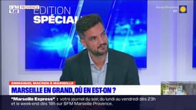Emmanuel Macron à Marseille: les rénovations des logements liées au plan "Marseille en Grand" ont pris du retard