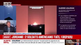 Les images des frappes iraniennes contre la base américaine Muwaffaq Salti en Jordanie