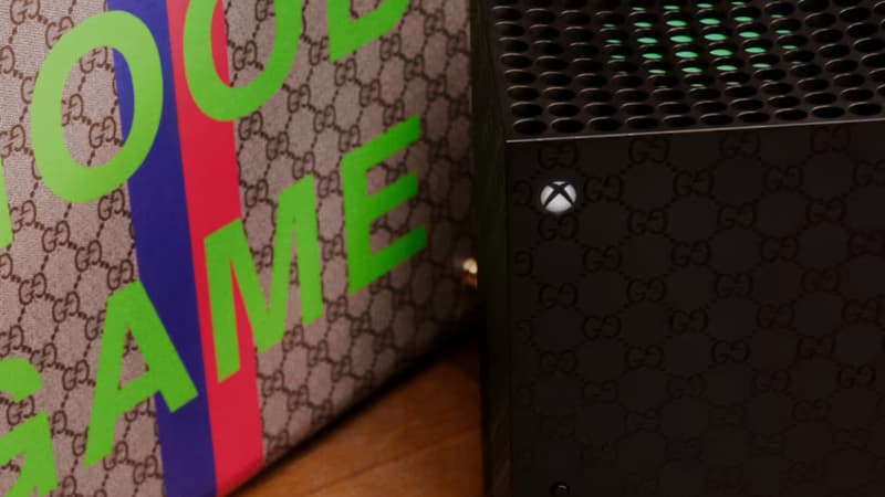 La Xbox Series X par Gucci.