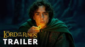 La vignette d'un faux trailer du Seigneur des Anneaux générée par IA
