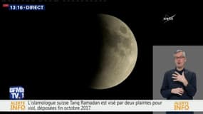 La "Super lune bleu sang" commence à prendre forme