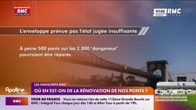 Où en est-on de la rénovation de nos ponts?