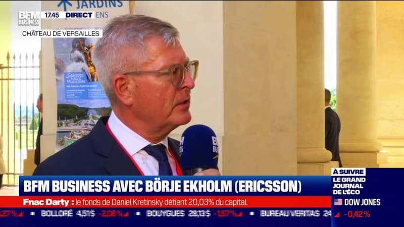 BFM Business avec Börje Ekholm (Ericsson)