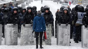 L'opposition ukrainienne est de nouveau descendue dans la rue lundi.