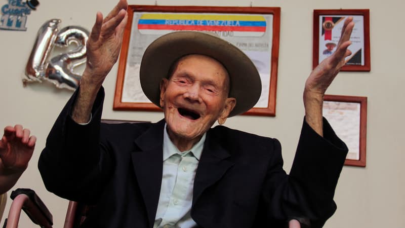 À 112 ans, un Vénézuélien devient l'homme le plus vieux du monde