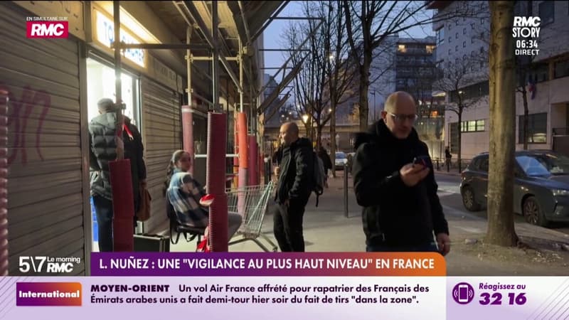 Laurent Nuñez : une "vigilance au plus haut niveau" en France