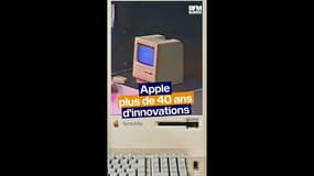 Apple: plus de 40 ans d'innovations