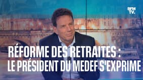 Réforme des retraites: l'interview intégrale du président du Medef, Geoffroy Roux de Bézieux
