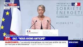 Élisabeth Borne: "La sobriété énergétique, ce n'est pas produire moins et faire le choix de la décroissance"