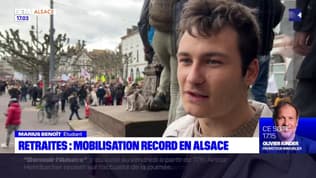 Retraites: des milliers de personnes mobilisés en Alsace