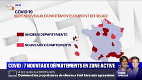 Ces départements où le Covid-19 circule activement