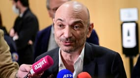 L'avocat Richard Malka, le 16 décembre 2020 au Palais de justice de Paris après le verdict du porcès des attentats de Charlie Hebdo et de l'Hyper Cacher