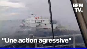 La Chine repousse la Marine philippine avec des canons à eau 