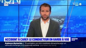 Carly: le conducteur à l'origine d'un accident samedi placé en garde à vue