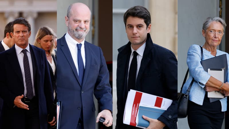 Manuel Valls, Jean-Michel Blanquer, Gabriel Attal et Elisabeth Borne ont été investis par la majorité présidentielle