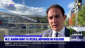 Lyon: Pierre Oliver s'oppose à ce que la députée Marie-Charlotte Gardin dorme dans une école