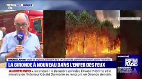 Bruno Lafon, maire de Biganos en Gironde: "Il n'est pas normal en France qu'il n'y ait que 22 millions d'euros qui soient consacrés à la défense des forêts contre les incendies" 