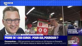 Le directeur général d'Auchan affirme avoir "augmenté significativement les approvisionnements" de ses magasins