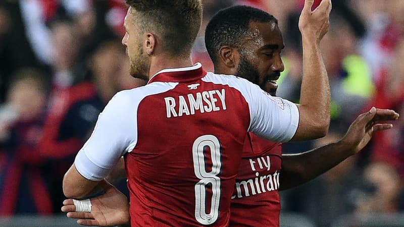 Ramsey et Lacazette