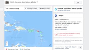 "Etes-vous dans la zone touchée?", demande Faceboook qui a réactivé son outil de signalement en cas de catastrophe ou d'attaques de grande ampleur.