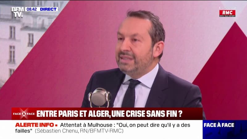 Algérie: Il y a la nécessité d'enclencher un dialogue, une réorganisation de nos rapports de force, estime Sébastien Chenu (RN)