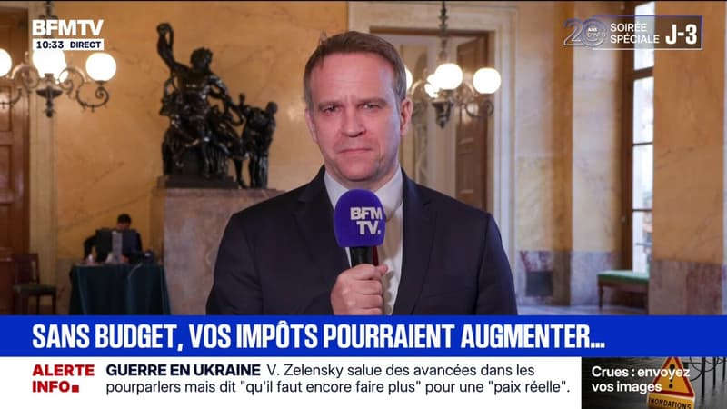 Budget: "Il y a des conséquences à la loi spéciale", rappelle Marc Ferracci, député EPR