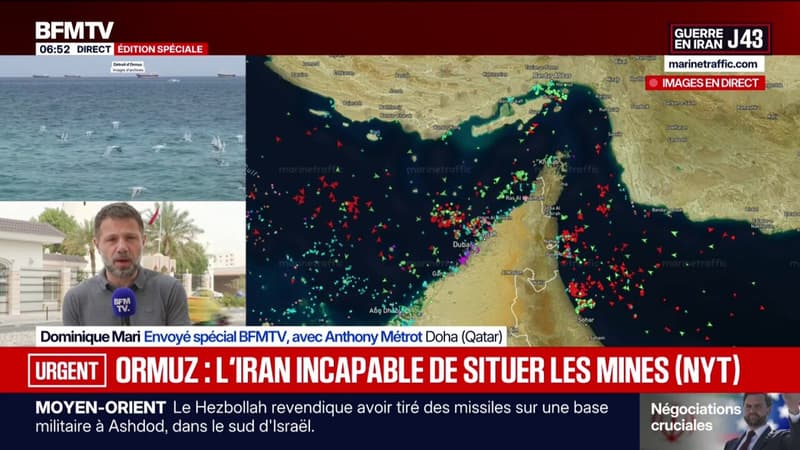 L'Iran incapable de localiser leurs mines dans le détroit d'Ormuz, selon le New York Times
