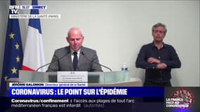 Coronavirus: "Nous approchons les 50.000 tests réalisés au total" en France, selon le directeur général de la Santé
