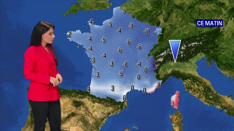 Météo: un samedi glacial sur les trois quarts de la France