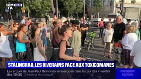 Paris: les riverains du quartiers de Stalingrad font face aux toxicomanes