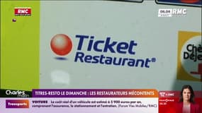 Utilisation des titres restaurants le dimanche: les restaurateurs sont mécontents