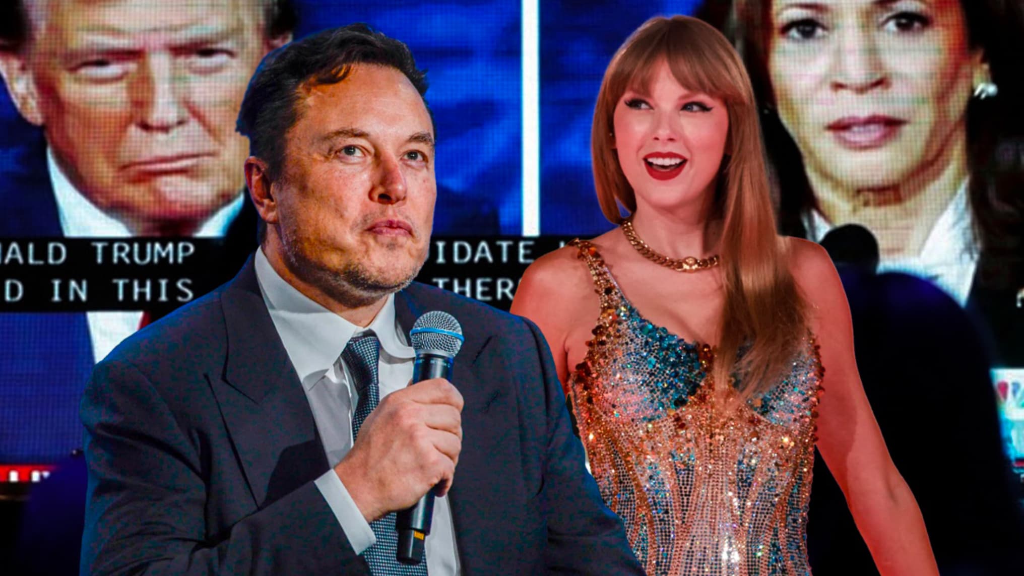 "Je te ferai un enfant": Elon Musk s'attaque à Taylor Swift après son  soutien à Kamala Harris