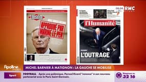 Michel Barnier à Matignon : La gauche se mobilise