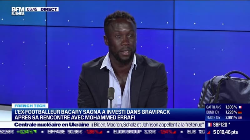 L'ex-footballeur Bacary Sagna a investi dans Gravipack après sa rencontre avec Mohammed Errafi