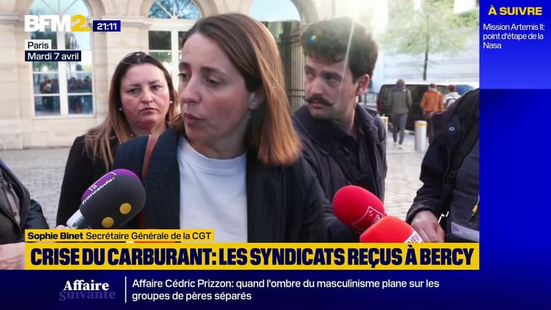 Hausse des prix du carburant: "Cette crise, elle exacerbe les inégalités existantes", alerte Sophie Binet