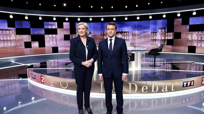 Présidentielle: Le Pen et Macron peaufinent leurs stratégies avant le débat de l'entre-deux-tours