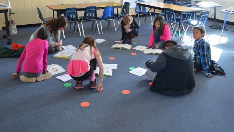 Des élèves de Fourth grade dans une école élémentaire le 23 février 2018 (photo d'illustration).