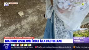 L'école Saint-André La Castellane nettoyée avant l'arrivée d'Emmanuel Macron