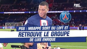 PSG : Mbappé sort du loft et retrouve le groupe de Luis Enrique