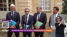 Les Républicains divisés sur la question de la censure 