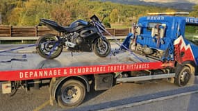 Un jeune motard flashé à 144 km/h au lieu de 80 à La Bâtie-Neuve le 22 octobre 2024 (Hautes-Alpes).
