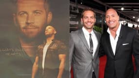 Les hommages de Vin Diesel et The Rock à Paul Walker