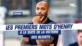 Équipe de France Espoirs : La victoire, le style de jeu, le choix Zaïre-Emery, Henry réagit à la victoire (4-1) de son équipe face au Danemark