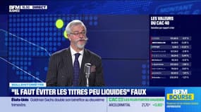 Bullshitomètre : "Il faut éviter les titres peu liquides !" - FAUX répond Marc Girault - 15/07
