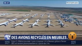 Airbus fait des meubles avec ses vieux avions