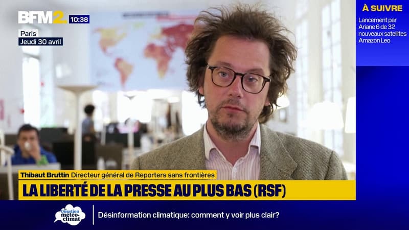 La liberté de la presse au plus bas dans le monde depuis 25 ans, alerte RSF