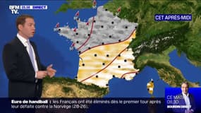 De la pluie et du vent au nord, un ciel voilé dans le sud pour ce lundi