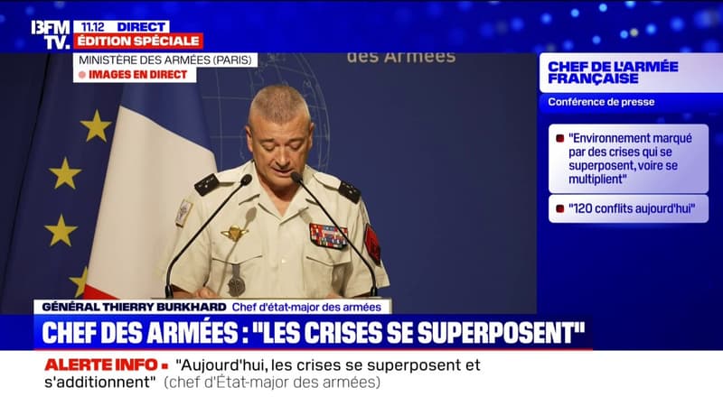 Général Thierry Burkhard (chef d'état-major des armées): 